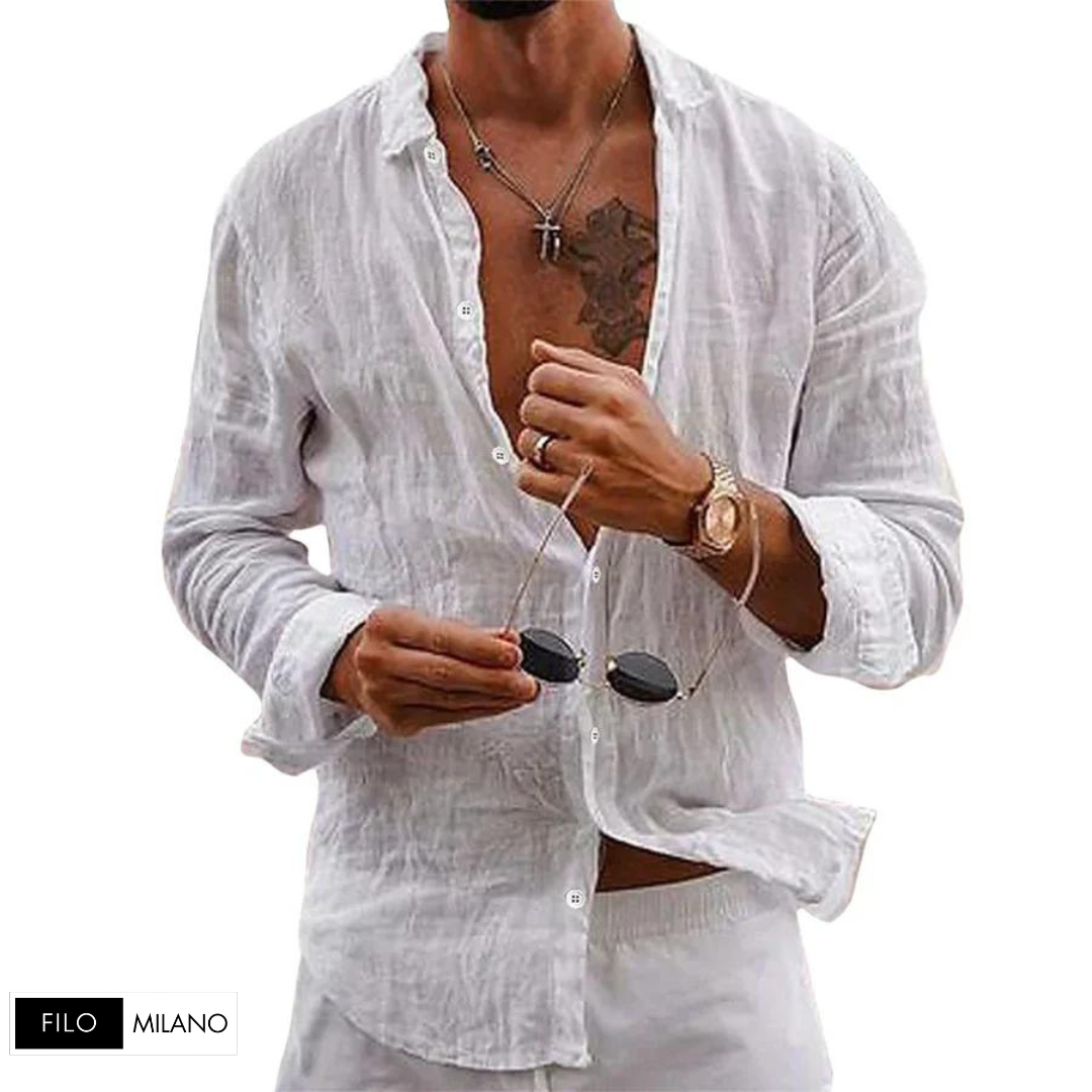 Stefano™ | Camicia in Lino Premium