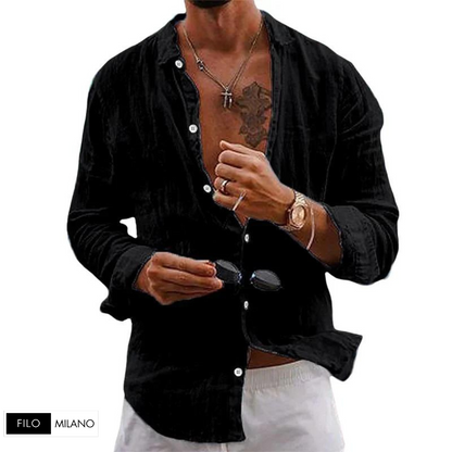 Stefano™ | Camicia in Lino Premium