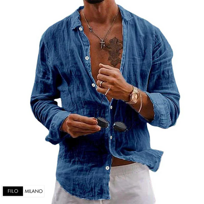 Stefano™ | Camicia in Lino Premium