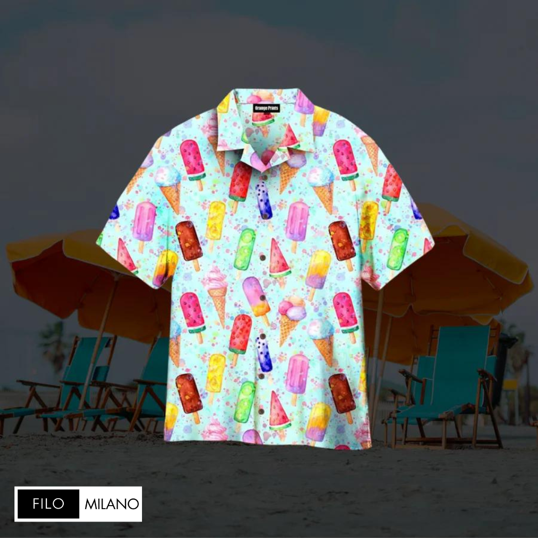 Dylan™ | Camicia retrò Ice-Cream