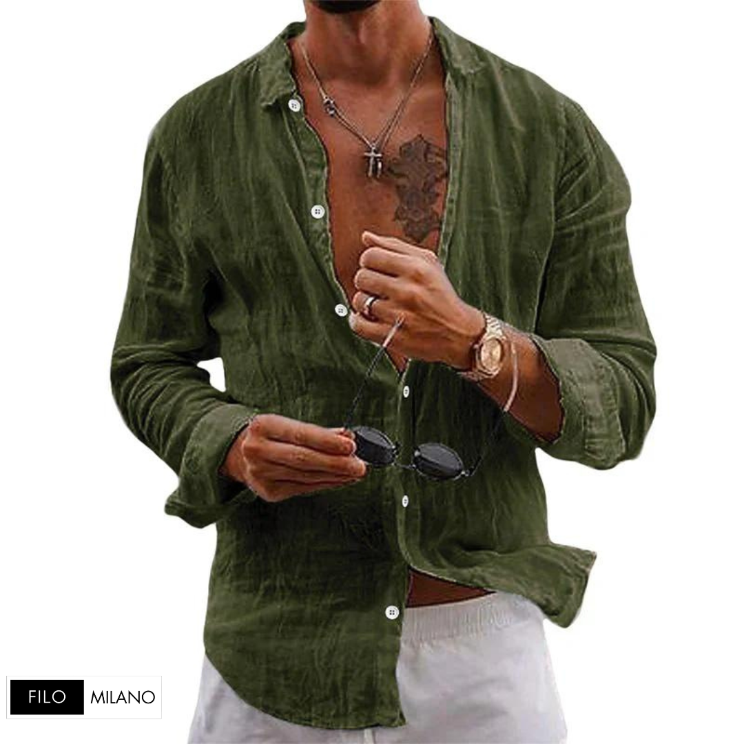 Stefano™ | Camicia in Lino Premium